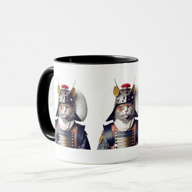 Samurai  Warrior Tasse (Vorderseite Links)