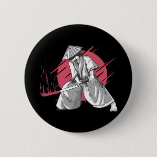 Samurai Warrior trifft auf Katana Button