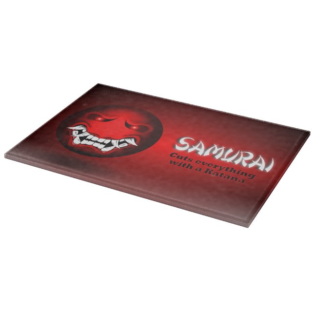 Samuraimoji-Schneidebrett Schneidebrett (Ecke)