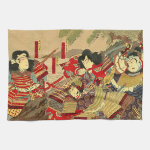 samurais geschirrtuch