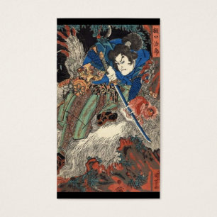 Samurais japanisches malendes C. 1800's