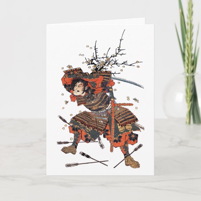 Samurais Karte (Vorderseite)
