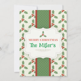 S'AMUSER ! Invitation de Noël - Personnalisée -Ajo