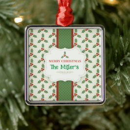 S'AMUSER ! Ornement métallique X-mas - Personnalis