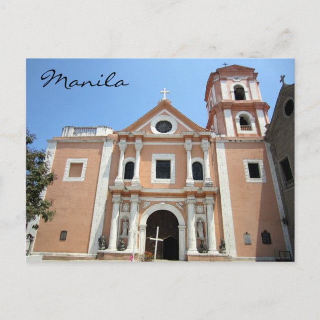 san agustin manila postkarte (Vorderseite)
