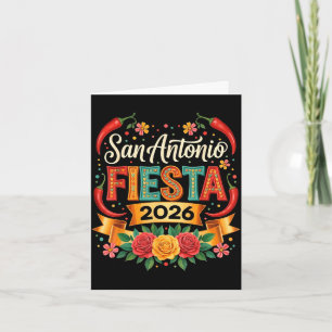 San Antonio 2026 Fiesta Cinco de Mayo Texas Kultur Karte