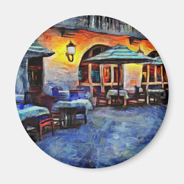 San Antonio Cafe Magnet (Vorne)