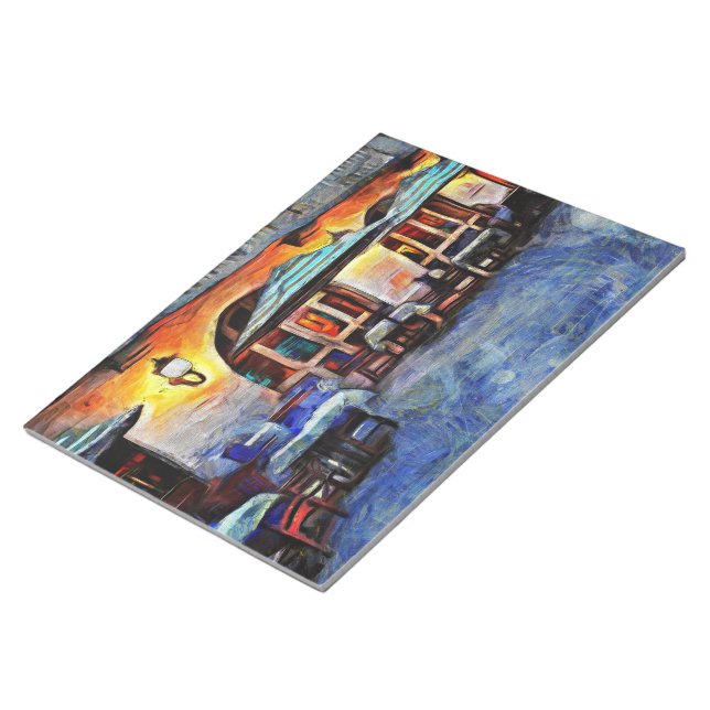 San Antonio Cafe Notizblock (angewinkelt)