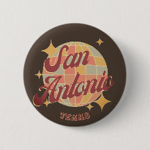 San Antonio City Texas Retro Vintag