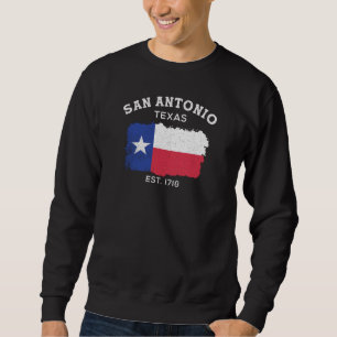 San Antonio est 1718 Design für stolzen San Antoni Sweatshirt