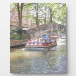 San Antonio River Walk Fotoplatte