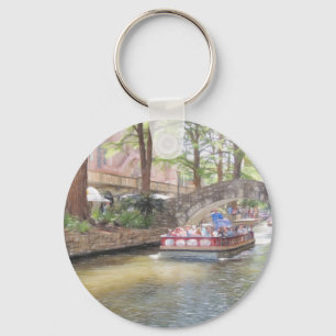 San Antonio River Walk Schlüsselanhänger