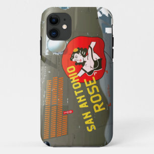 San Antonio Rose B-24 Nose Art (Vintage Rumpf) Case-Mate iPhone Hülle