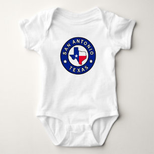 San Antonio Texas Baby Strampler