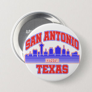 San Antonio, Texas Button