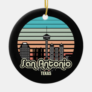 San Antonio, Texas Keramik Ornament