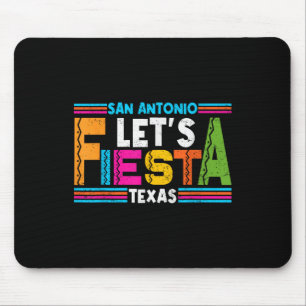 San Antonio Texas lässt Fiesta Cinco De Mayo Party Mousepad