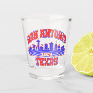 San Antonio, Texas Schnapsglas