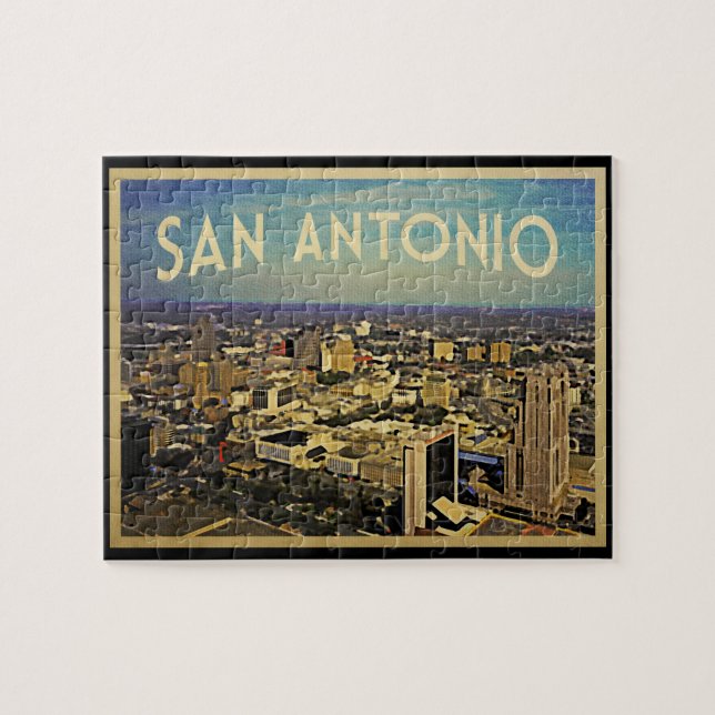 San Antonio Texas Skyline (Horizontal)