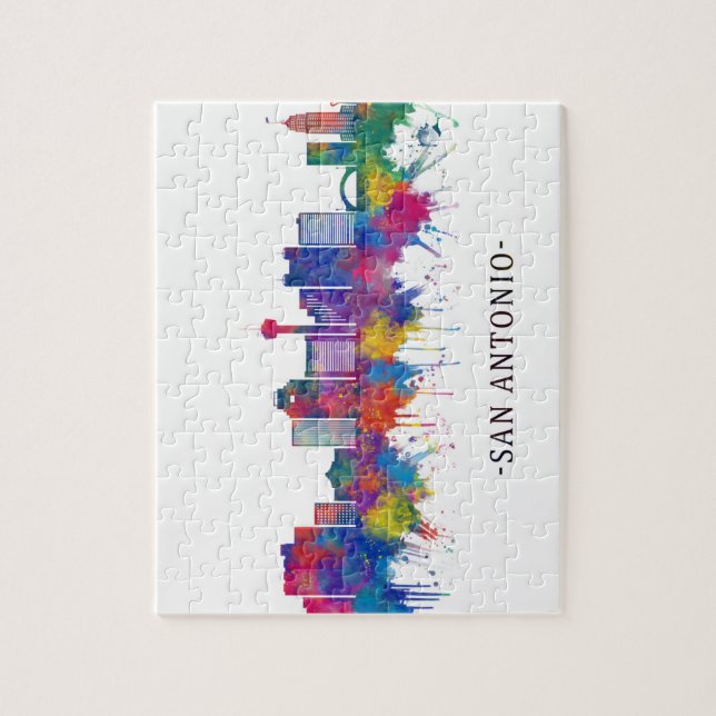 San Antonio Texas Skyline (Vertikal)