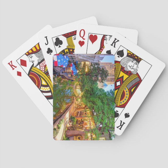 San Antonio, Texas Spielkarten (Rückseite)