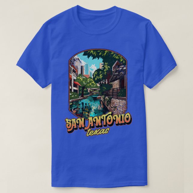 San Antonio Texas T-Shirt (Design vorne)