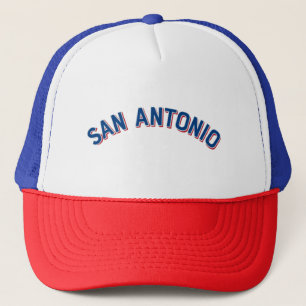 San Antonio, Texas Vintag Arch Truckerkappe