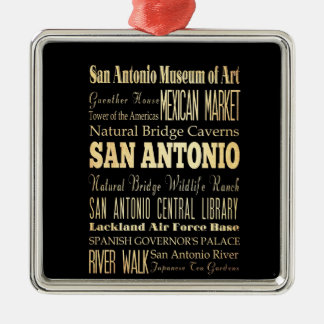 San- Antoniostadt der Ornament Aus Metall