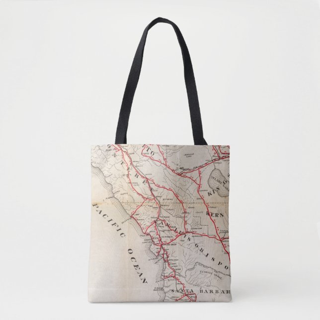 San Benito, Fresno, Monterey, San Luis Obispo Tasche (Vorderseite)