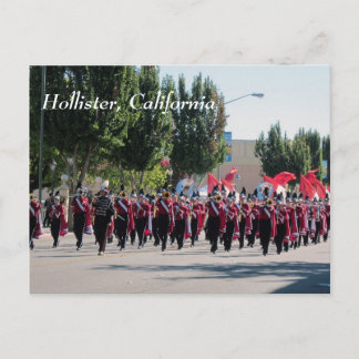 San Benito Highschool Homecomo Parade Postkarte