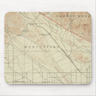 San Bernardino Viereck mit San Andreas-Rift Mousepad