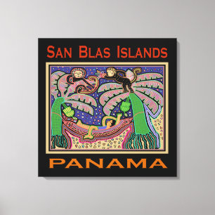 San Blas Inseln Panama Mola Leinwanddruck