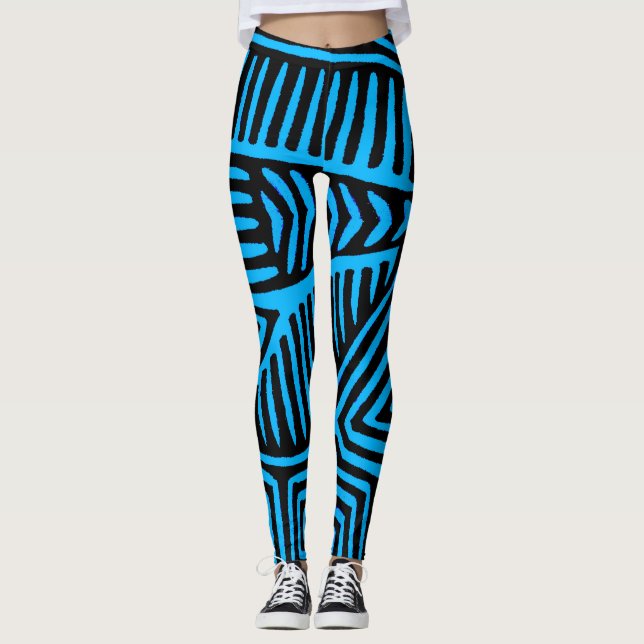 San Blas Kuna Indische Leggings (Vorderseite)