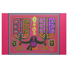 San Blas Tribal Indian Designer Fabric Stoff