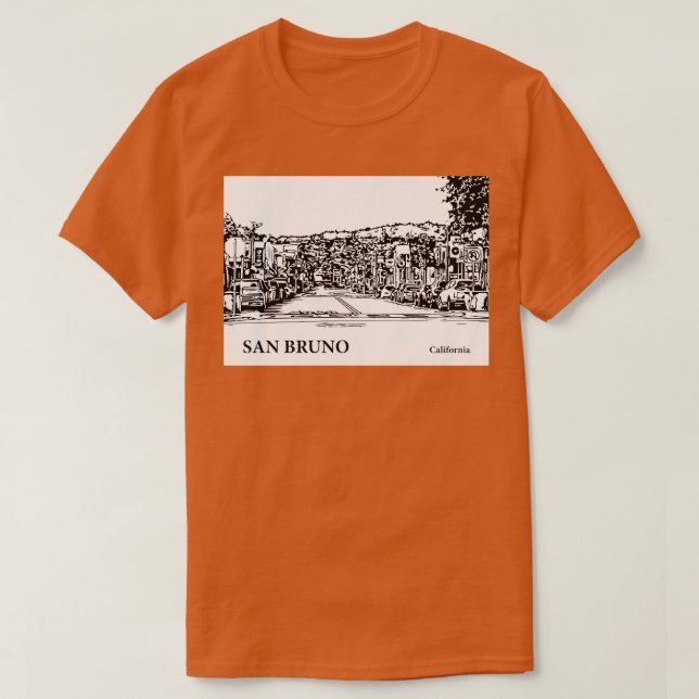 San California TShirt 2 (Design vorne)