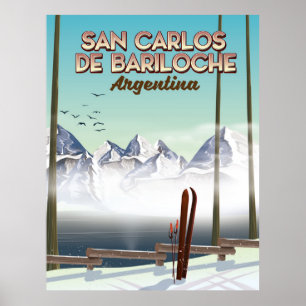 San Carlos de Bariloche Skireisepaket Poster