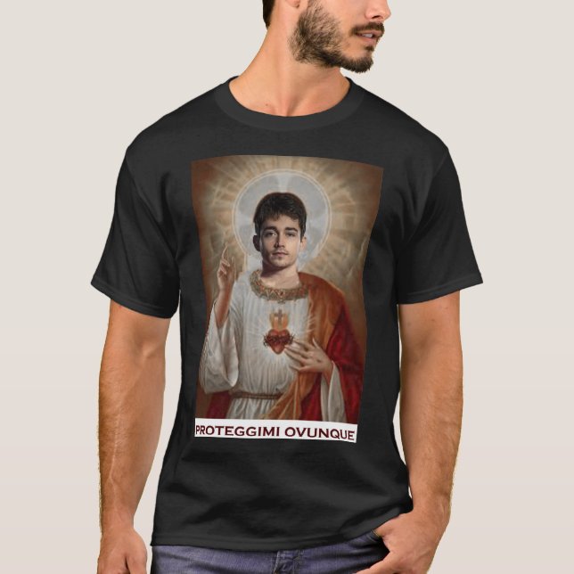 San Charles Leclerc Wesentlichen al T-Shirt (Vorderseite)