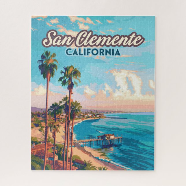 San Clemente California Beach Orange Landkreis Ret (Vertikal)