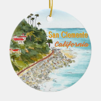 San Clemente California Ornament
