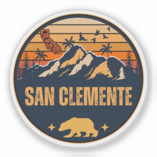 San Clemente, Kalifornien Aufkleber