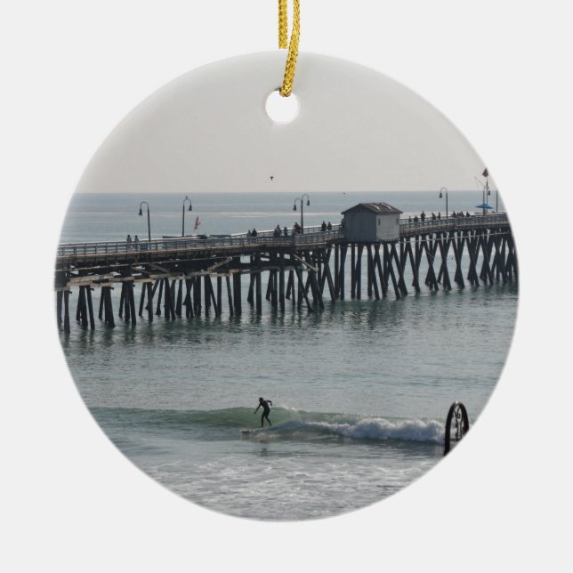 San Clemente Kalifornien Keramik Ornament (Vorne)