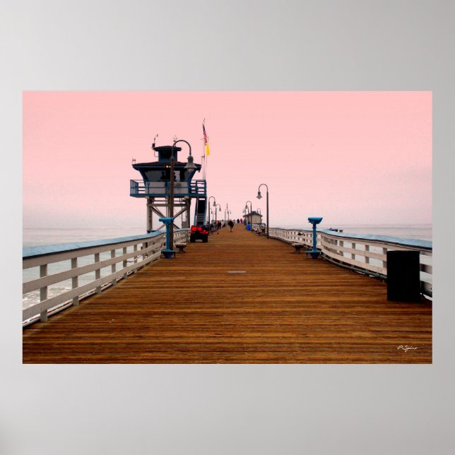 San Clemente Pier Poster (Vorne)