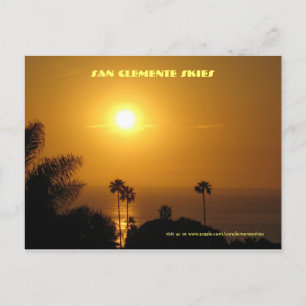 San Clemente Skies - Postkarte