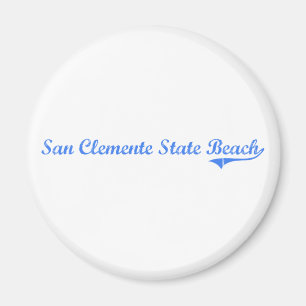 San Clemente Staat Beach California Klassisches De Magnet