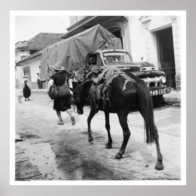 San Cristobal de Las Casas, Chiapas, Mexiko Poster (Vorne)