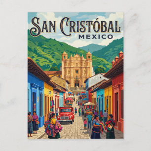 San Cristóbal de las Casas Mexiko Postkarte