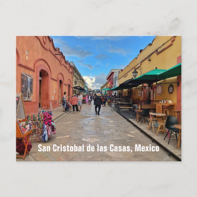 San Cristobal de las Casas, Mexiko Postkarte (Vorderseite)