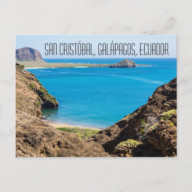 San Cristóbal Islas Galápagos Ecuador Postkarte (Vorderseite)