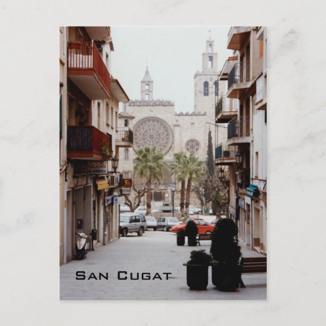San Cugat Postkarte (Vorderseite)