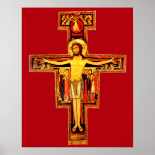San Damiano Crucifix San Francisco Poster